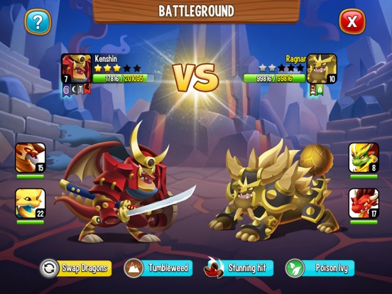 Dragon City: Battle Adventure! iPad app afbeelding 7