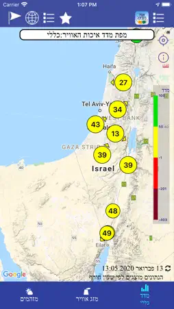אוויר בסביבה screenshot 1