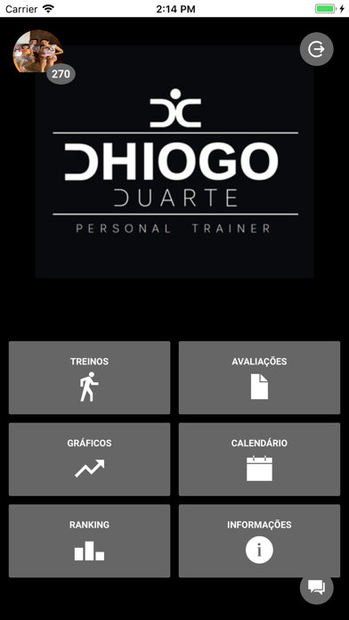 Dhiogo Personal app screenshot