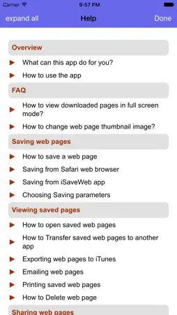 iSaveWeb Pro screenshot 5