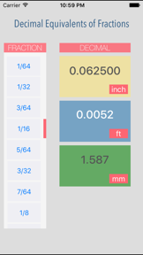 Decimal Fractions screenshot