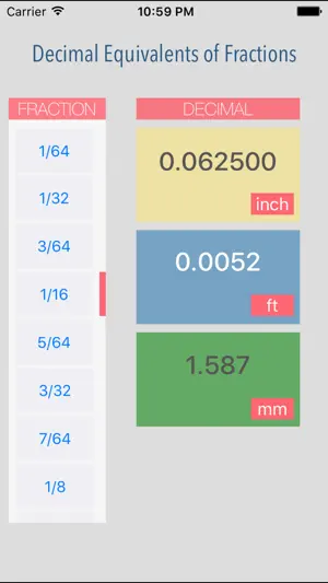 Decimal Fractions screenshot 1