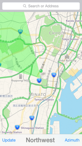 Azimuth Maps screenshot