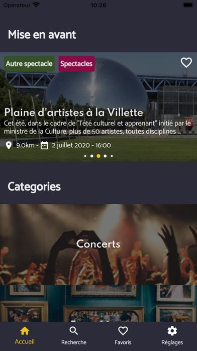 Screenshot #1 pour Parissi - que faire à Paris ?