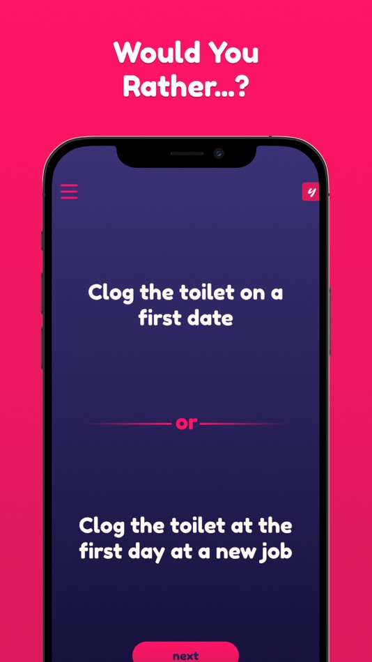 #1. Would You Rather: Party Game (iOS) 由: Yangmei Studios AB
