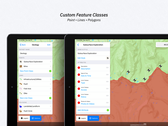 Touch GIS iPad screenshot 4 - Productivity app