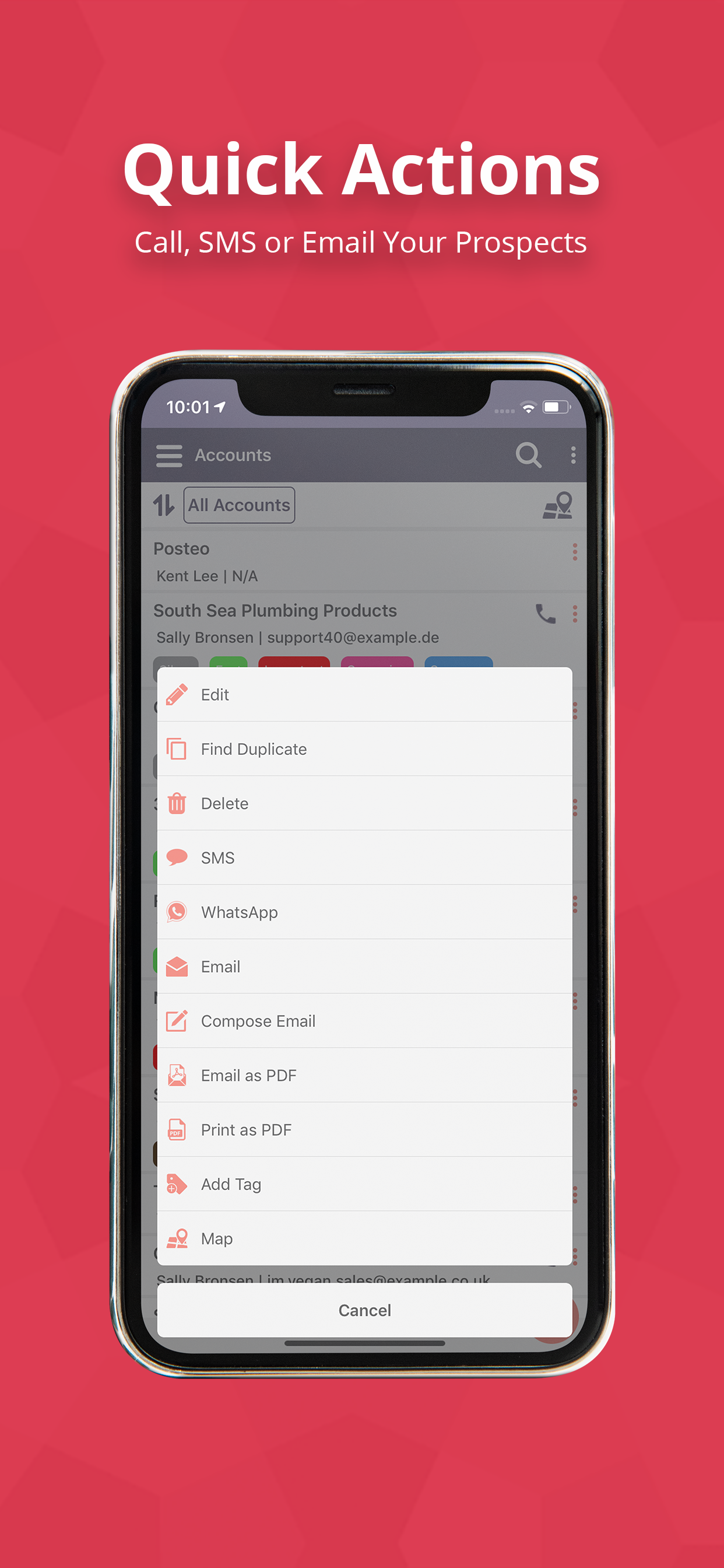 TapCRM for SuiteCRM/SugarCRM screenshot 3