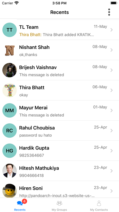 TeamLocus Chat Screenshot 2 of 5