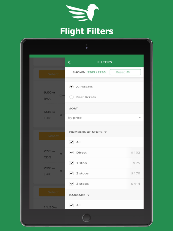Screenshot #6 pour Tripabu: Cheap Flights, Hotels