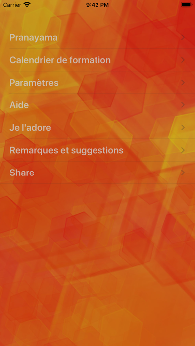 Screenshot #1 pour Pranayama Breathing Yoga Timer