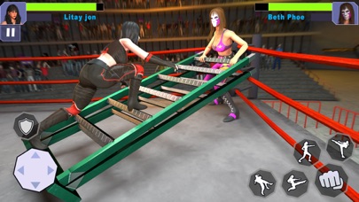 Bad Girls Wrestling Games 2025 Screenshot