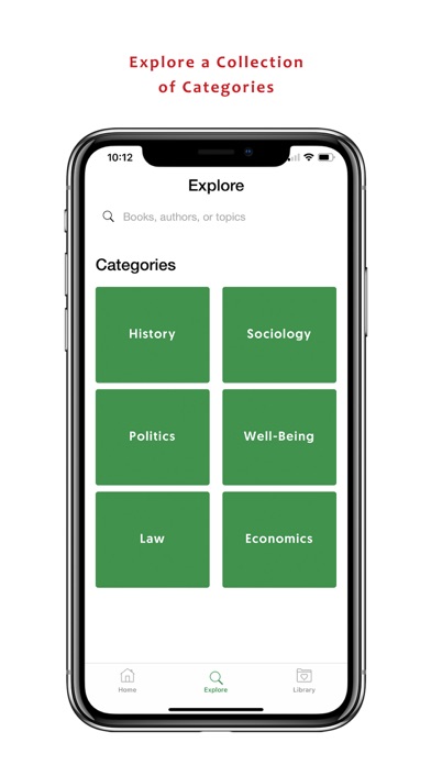 BlaklistEd - Audiobooks Screenshot