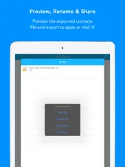 contacts to outlook csv file ipad images 3