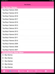baby names helper & collection айпад изображения 2