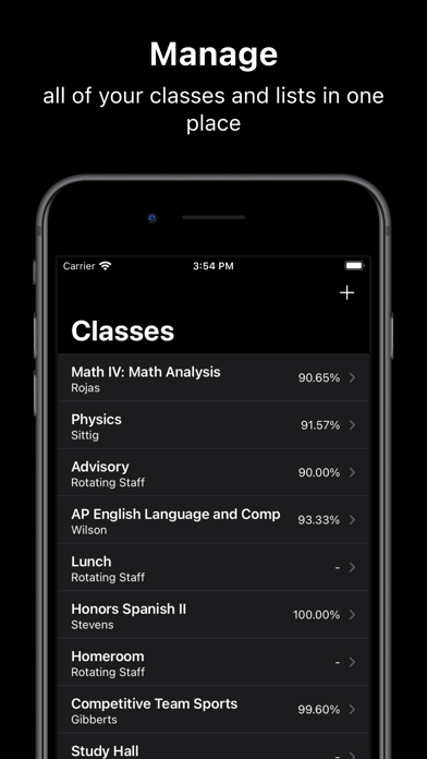 School Buddy - Student Planner iPhone screenshot 1 - Education app