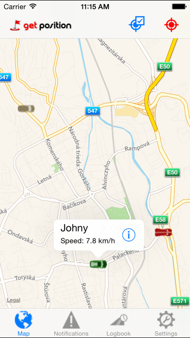 Screenshot #1 pour GetPosition