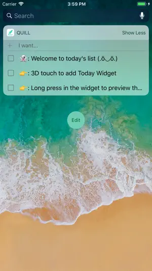 Quill - Todo list screenshot 1