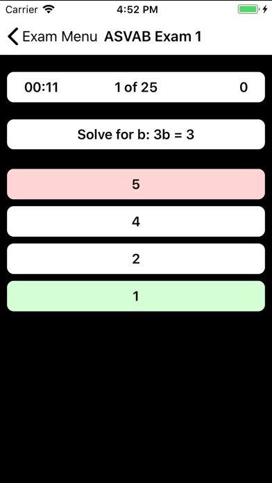 Screenshot #3 pour ASVAB Test Prep 2025-2026