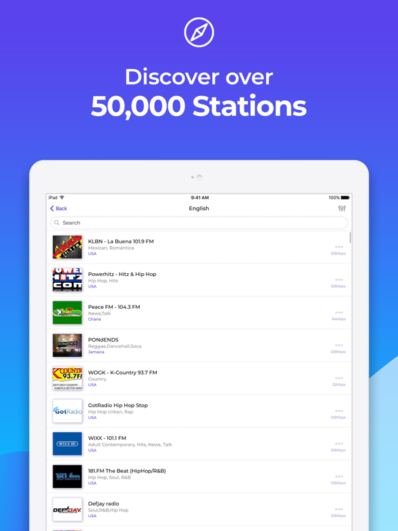 App screenshot