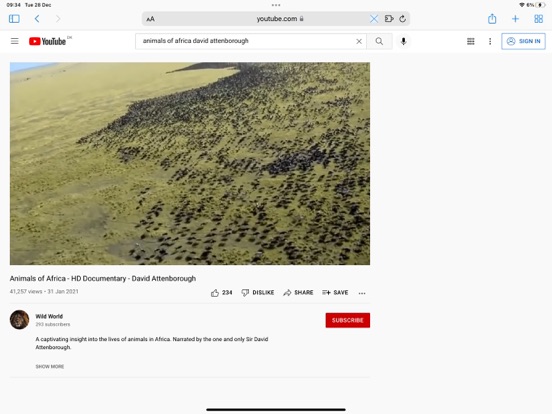 "No Distractions" for YouTube iPad screenshot 8 - Productivity app