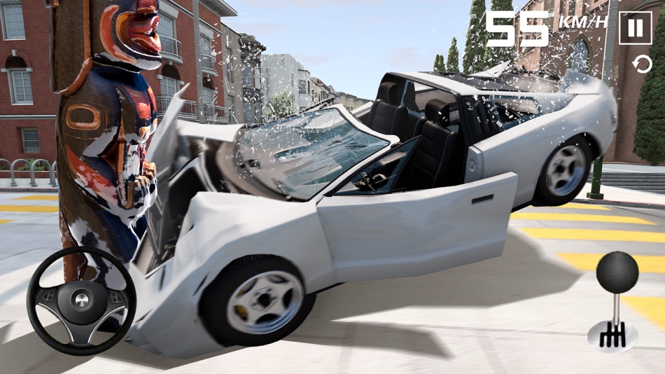 #4. Mega Car Crash Simulator (iOS) By: Zego Global Pte Ltd