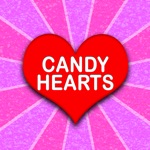 Download Candy Hearts Fun Stickers app