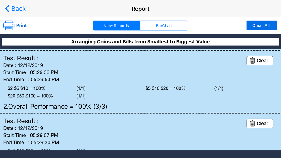 #8. Arranging Coins and Bills CAD (iOS) 由: Blooming Kids Software LLC