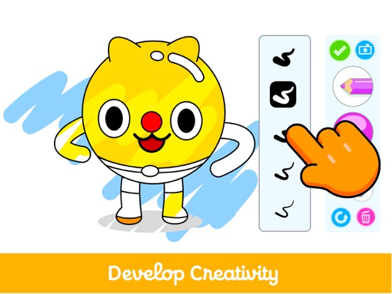 Kids Coloring Game For Toddler iPad screenshot 4 - Education app