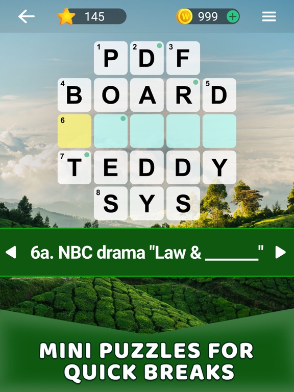 Crossword Explorer iPad screenshot 4 - Games app