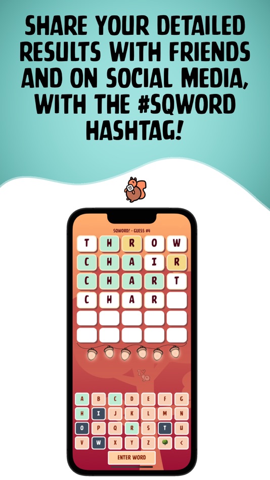 #3. SQWORD! Word Guess Game (iOS) By: Marc Scapelitte