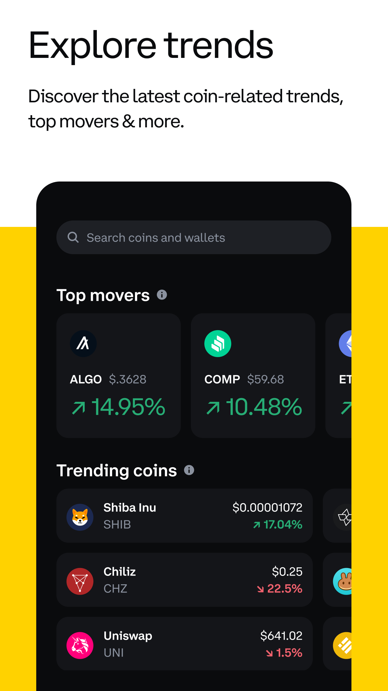 Coinbase Wallet: NFTs & Crypto screenshot 3