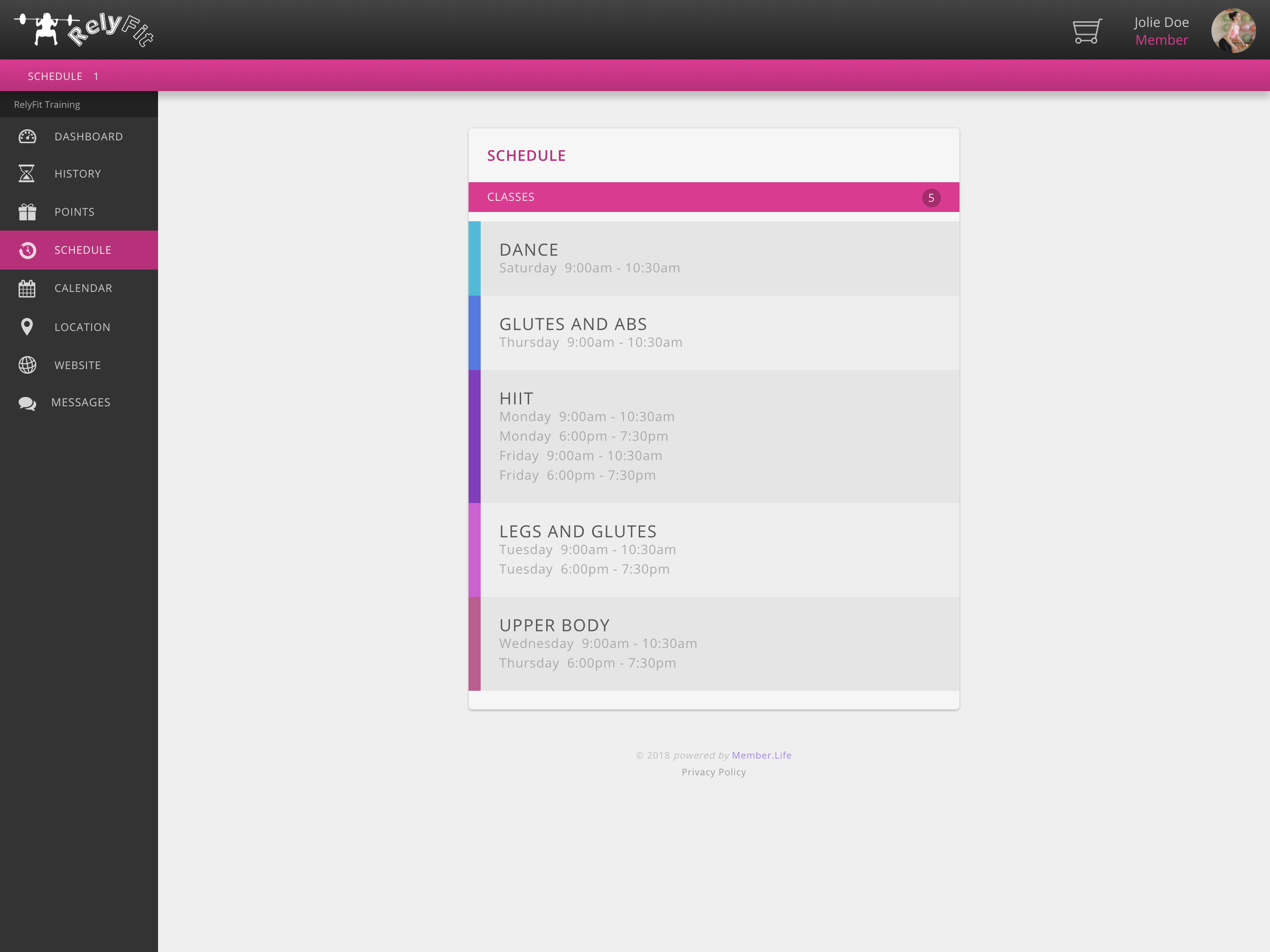 RelyFit screenshot 10