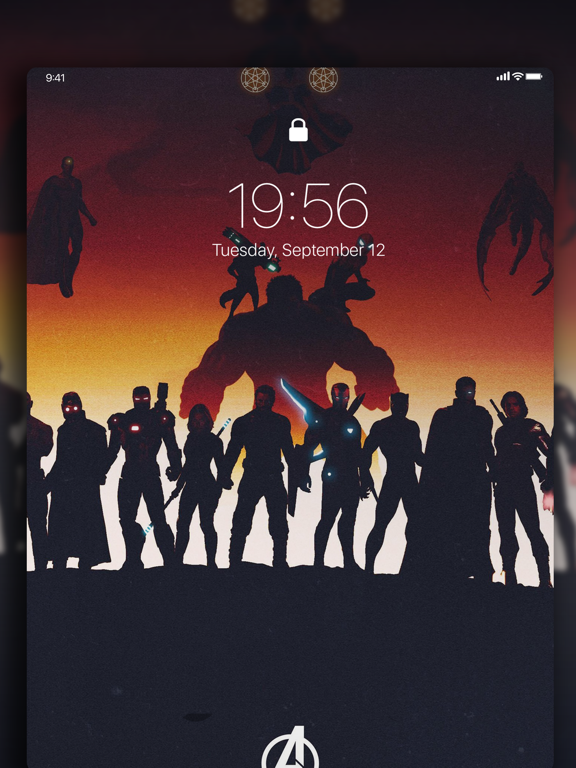 Superhero Wallpaper HD iPad screenshot 6 - Photo & Video app