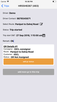 Logistics Management System screenshot 2