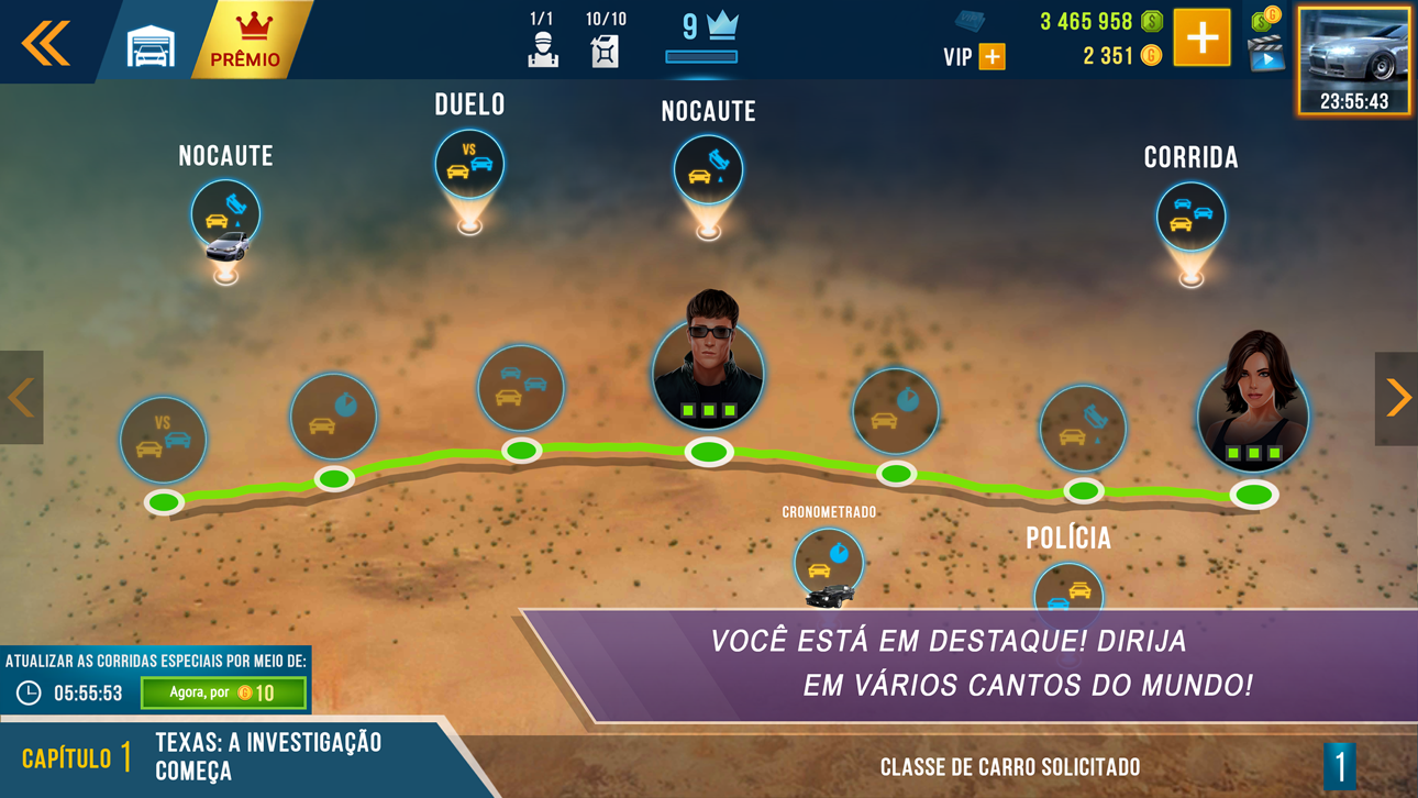 CarX Highway Racing iOS Mod IPA screenshot 5 - iOS game interface