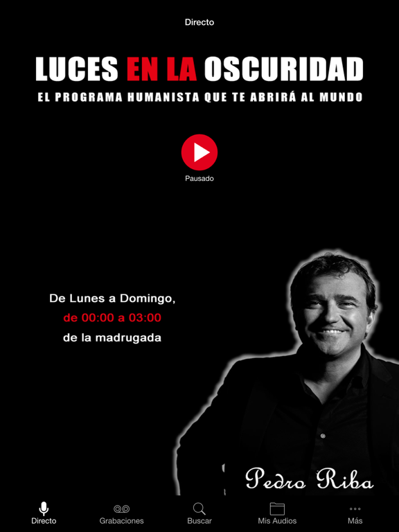 Luces en la Oscuridad iPad screenshot 1 - Entertainment app