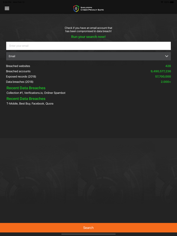 Cyber Privacy Suite app screenshot 2