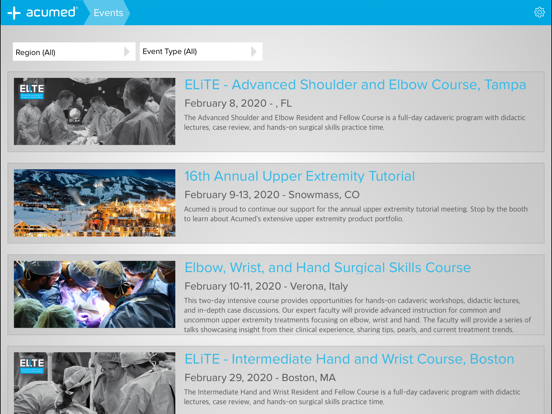 Acumed iPad screenshot 5 - Medical app