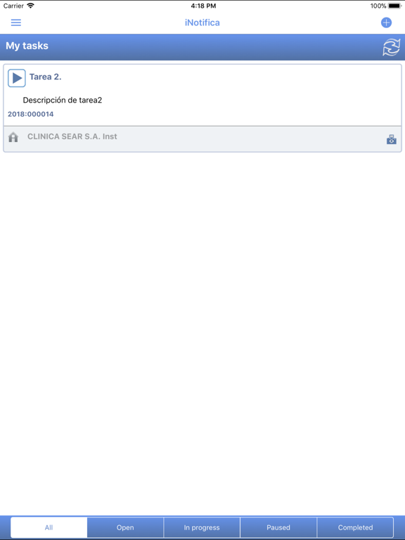 iNotifica app screenshot 3