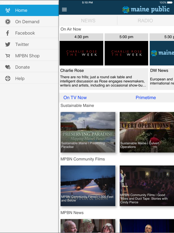Screenshot #6 pour Maine Public Broadcasting App