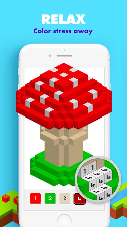 UNICORN 3D: Color by Number screenshot-3