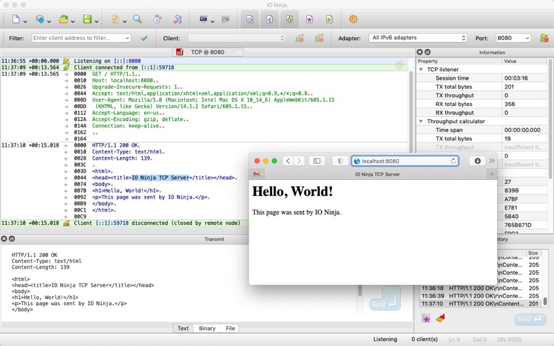 IO Ninja Screenshot 1 - AppWisp.com IO Ninja Screenshot 1 - AppWisp.com
