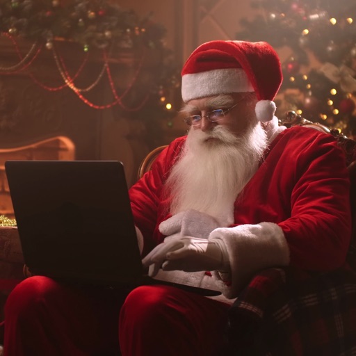 Santa Chat with Photo Message