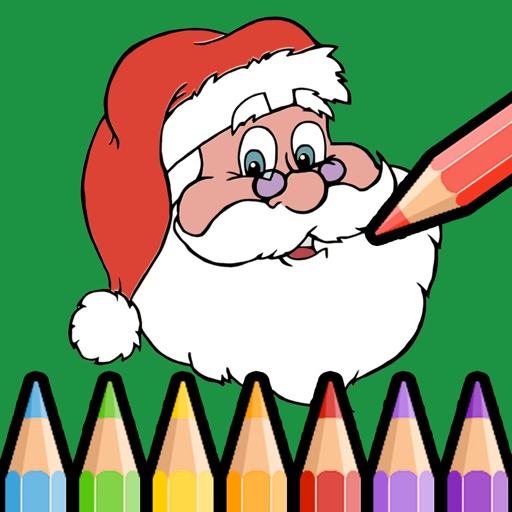 Happy Christmas Coloring Book