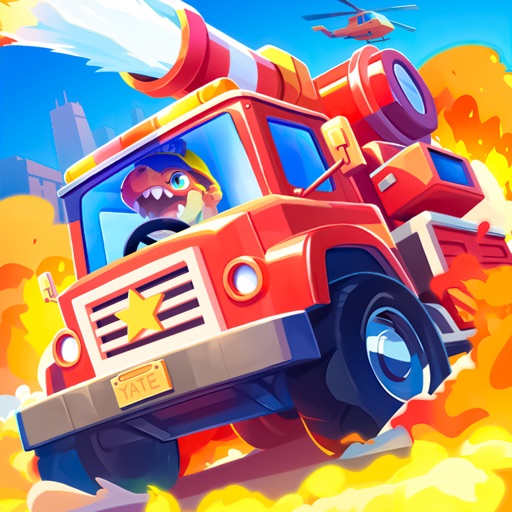 Fire Truck Game for toddlers iOS App