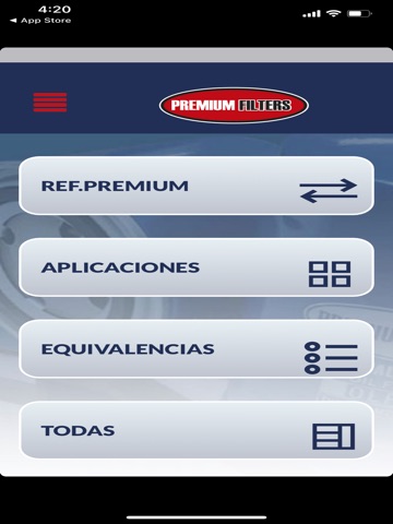 Premium Filters App iPad screenshot