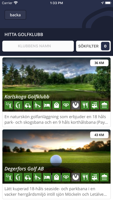 Screenshot #2 pour Golf i Sverige