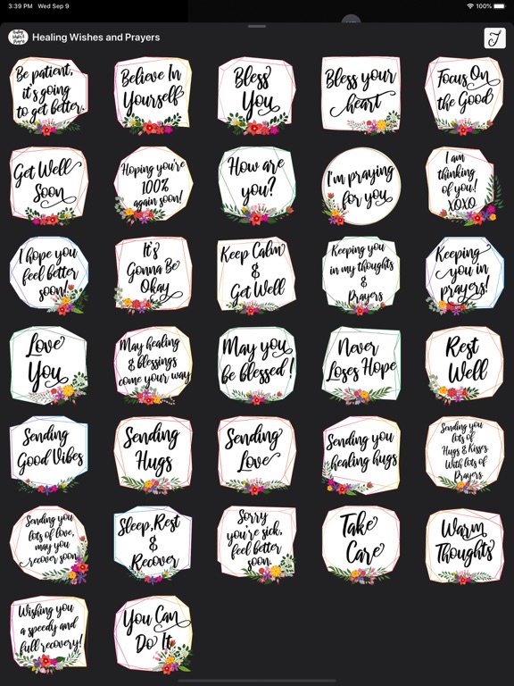 Screenshot #6 pour Healing Wishes and Prayers