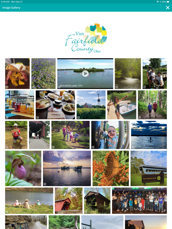 Visit Fairfield County Ohio iPad screenshot 10 - Travel app
