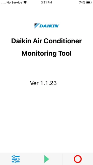 Daikin AC Monitoring Tool screenshot 1